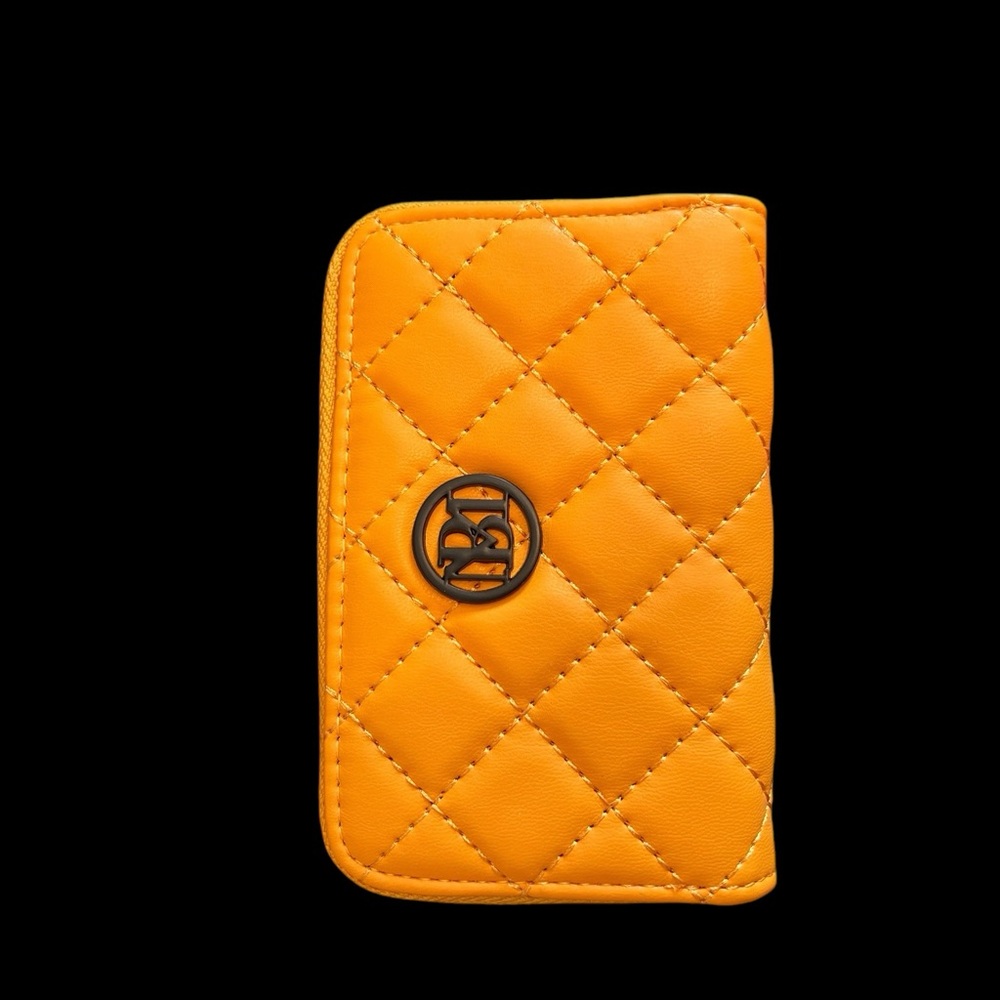Badgley Mischka Women's Yellow Card Wallet